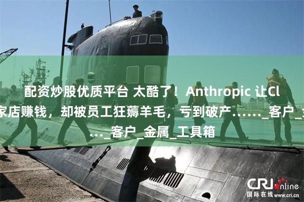 配资炒股优质平台 太酷了！Anthropic 让Claude 开了家店赚钱，却被员工狂薅羊毛，亏到破产……_客户_金属_工具箱